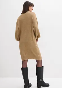 Gebreide jurk met structuur, bonprix