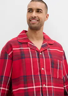 Flanellen pyjama van zacht katoen met cadeauzakje, bonprix