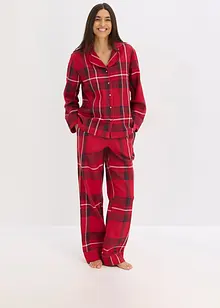 Geweven flanellen pyjama, bonprix