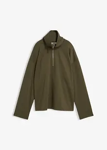 Schipperstrui van een viscosemix, bonprix