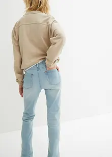 Bootcut stretch jeans, mid waist, bonprix