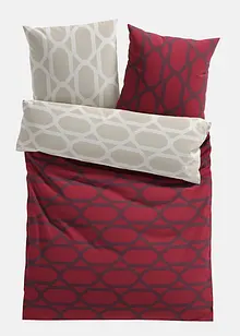 Dubbelzijdig dekbedovertrek met een grafische print, bonprix