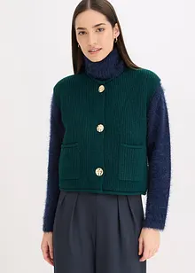 Vest met decoratieve knopen, bonprix