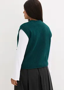 Vest met decoratieve knopen, bonprix