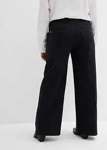 Casual straight jeans met strass, mid waist, bonprix