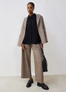 Blouse met zijde, bonprix