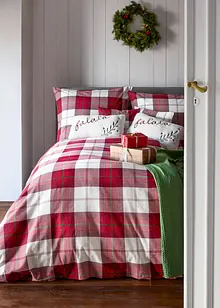 Dekbedovertrek met ruiten, bonprix