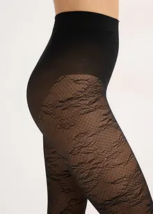 Panty met bloemmotief, bonprix