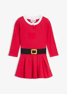 Meisjes jersey kerstjurk, bonprix
