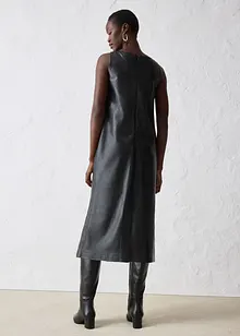 Leren jurk van nappaleer, bonprix