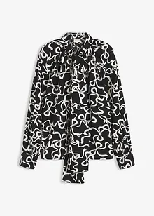 Blouse met strik, bonprix