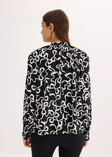 Blouse met strik, bonprix