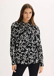 Blouse met strik, bonprix