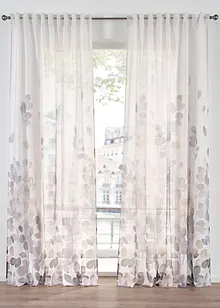 Transparant gordijn met print (1 stuk), bonprix