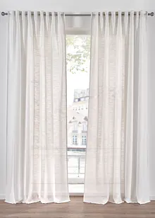 Gordijn met structuur, ook verkrijgbaar in extra lang (1 stuk), bonprix
