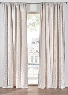 Jacquard gordijn van biologisch katoen (1 stuk), bonprix