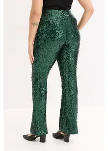 Broek met pailletten, bonprix
