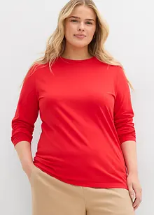 Longsleeve van biologisch katoen (set van 2), bonprix