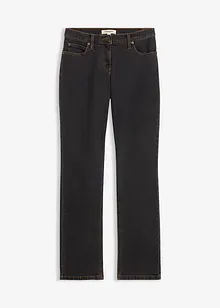 Mid waist stretch jeans, straight, bonprix