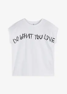 Oversized shirt van puur katoen, bonprix