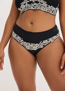 Maxislip met sierlijk kant, bonprix