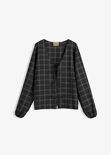 Oversized blouse van zachte viscose, bonprix