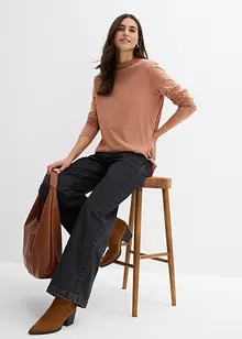 Longsleeve in een katoenmix, bonprix