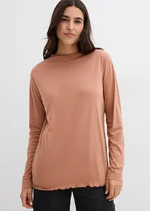 Longsleeve in een katoenmix, bonprix