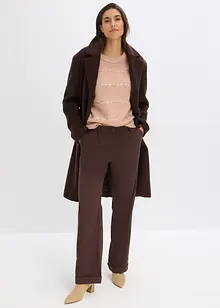 Boxy trui met pailletten, bonprix