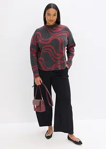 Zacht, geribd shirt, bonprix