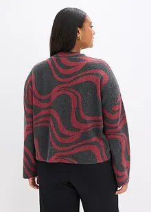 Zacht, geribd shirt, bonprix