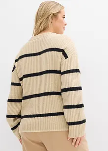 Gestreepte trui, bonprix