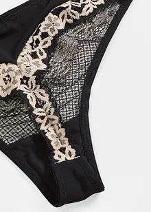 String van tweekleurig kant, bonprix