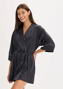 Satijnen kimono met glanseffect, bonprix