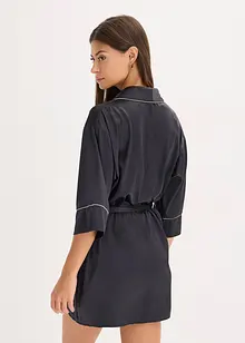 Satijnen kimono met glanseffect, bonprix