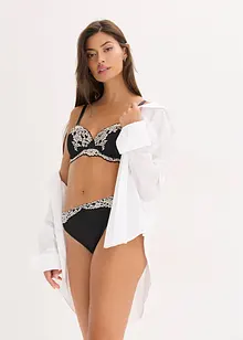 Balconette bh met tweekleurig kant (set van 2), bonprix