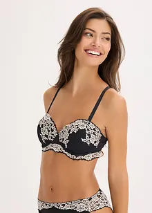Balconette bh met tweekleurig kant (set van 2), bonprix