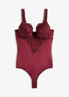 Stringbody met gewatteerde schouderbandjes, bonprix