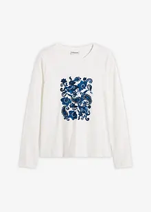 Longsleeve met opvallende print, bonprix