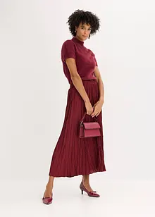 Maxi rok van crash satijn, bonprix