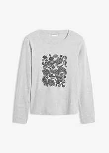 Longsleeve met opvallende print, bonprix