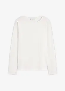 Longsleeve van katoen met mouwen van popeline, bonprix