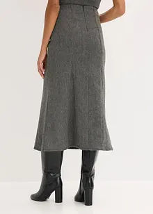 Godetrock in tweedlook, bonprix