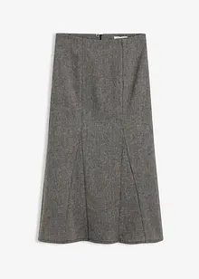 Godetrock in tweedlook, bonprix