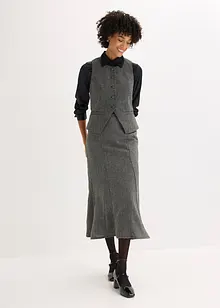 Glencheck gilet, bonprix