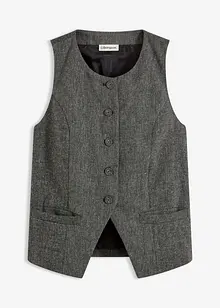 Glencheck gilet, bonprix