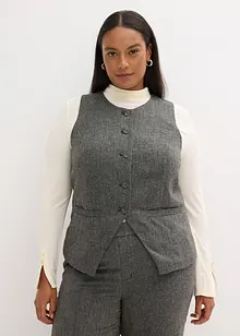 Glencheck gilet, bonprix