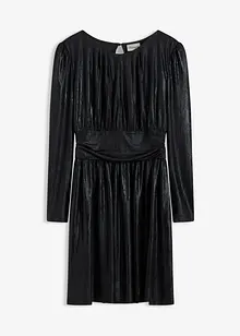 Mini jurk  met glitter, bonprix