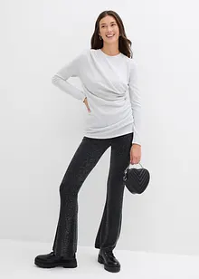Longsleeve met rimpels, bonprix