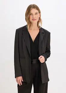 Oversized blazer van satijn, bonprix